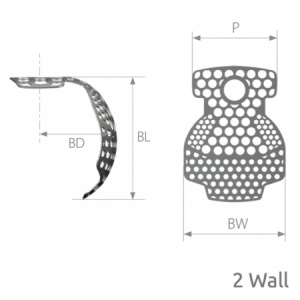 Мембрана OssBuilder P-12 BW-12 BL-9 BD-5.5	