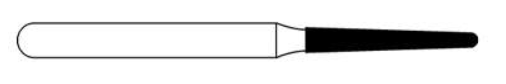 Боры алмазные 320 FG Dentex - 3 шт.