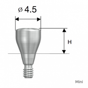 Формирователь десны TS мини d-4.5 h-3.0 мм. Osstem
