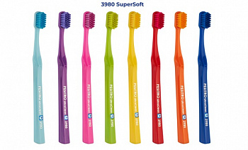 Зубная щётка Pesitro UltraClean Super Soft 3980 взрослая средней жёсткости