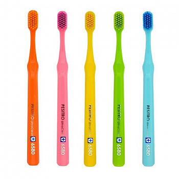 Зубная щетка Pesitro UltraClean Ultra Soft 6580 супермягкая