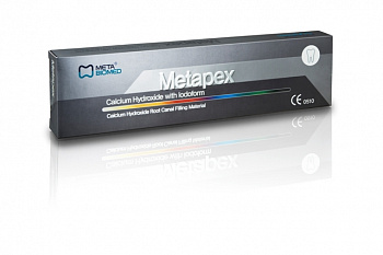 Метапекс Metapex паста для временного пломбирования с йодоформом Meta Biomed 2.2 гр. - 2 шт.
