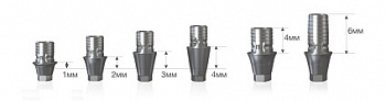 Абатмент TS Link мини 6-гранник d-4.0 h-6.0 высота десны - 1.0 мм. Osstem