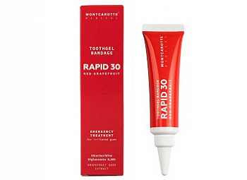 Гель-бандаж Montcarotte RAPID 30 Красный грейпфрут, хлоргексидин 0,3%, 30 мл.